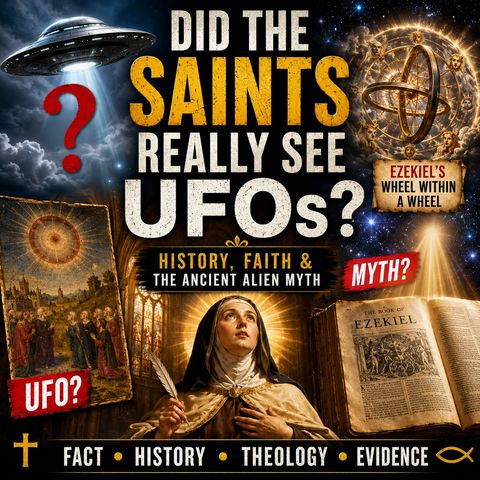 Dr. Christopher Malloy: Did the Saints Really See UFOs? Debunking Ancient Alien Claims with History & Faith