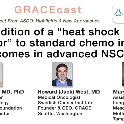 Can addition of a "heat shock protein inhibitor" to standard chemo improve outcomes in advanced NSCLC?