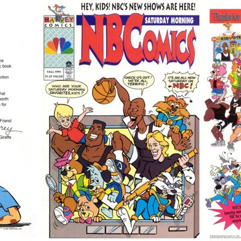 Source Material #363 - NBC Saturday Morning Comics (Harvey, 1991)