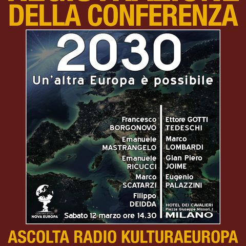 2030: Un'altra Europa è possibile