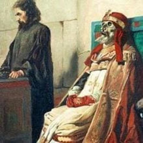 El cadáver de un Papa llevado a juicio