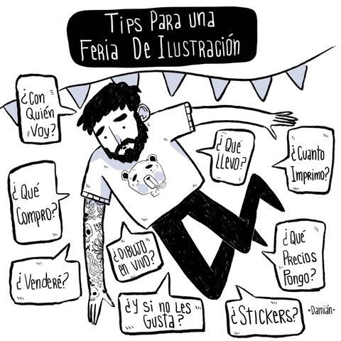 E05 - T1 | Tips Para participar en una Feria de Ilustración