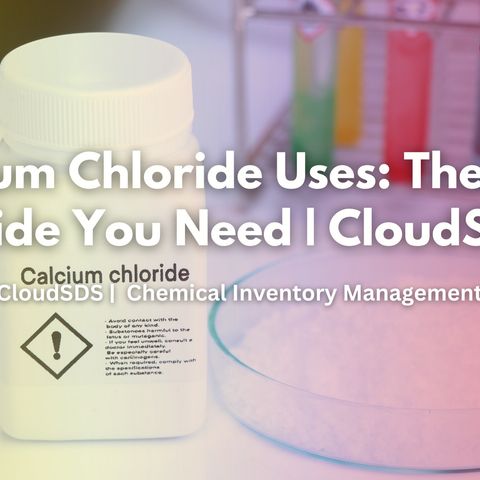 Calcium Chloride Uses The Only Guide You Need