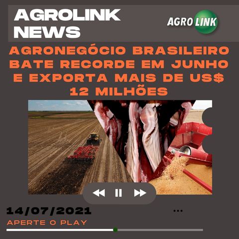 Agronegócio brasileiro bate recorde de exportações em junho