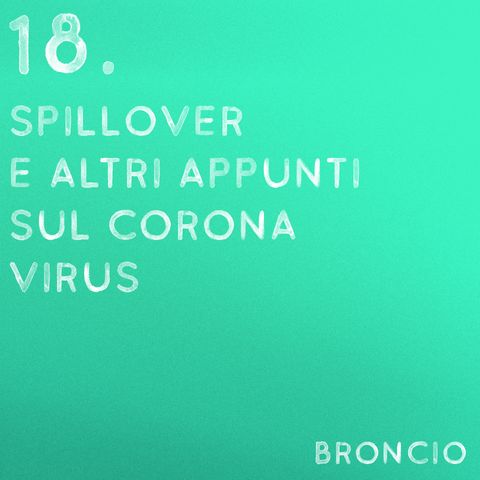18 - Spillover e altri appunti sul coronavirus