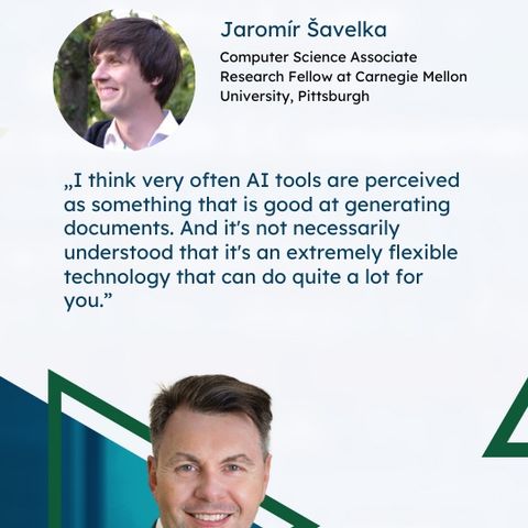 Beyond Expectations: The Rise of AI in Legal Practice with Jaromir Savelka