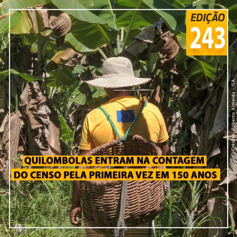 #243 - Quilombolas entram na contagem do Censo pela primeira vez em 150 anos