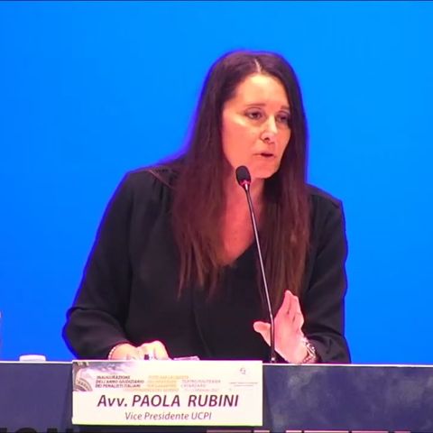 Paola Rubini - Il manifesto del diritto penale liberale e del giusto processo. Principi da esportare - Terza Sessione