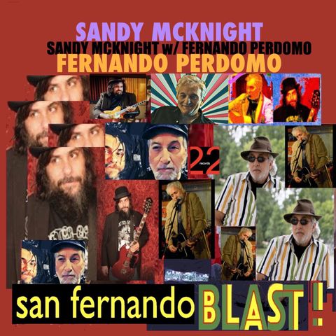 Musician Sandy McKnight - San Fernando Blast Album