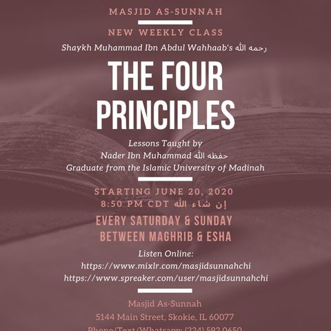 The Four Principles - Lesson 9