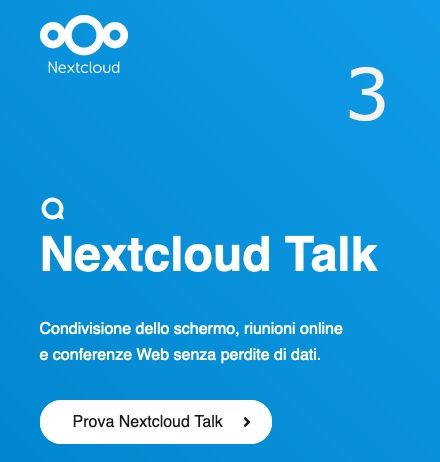 Nextcloud Talk - Terza parte