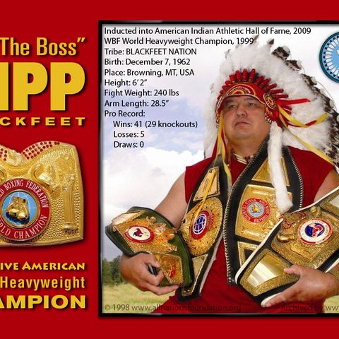 Legends of Boxing Show: Guest Joe Hipp former Heavyweight contender