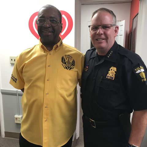 Earl Mack and Chief Kral on see something say something