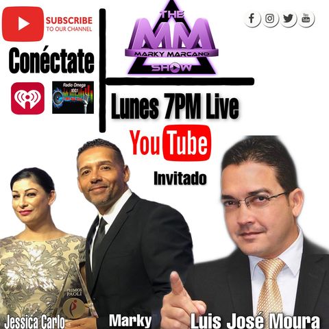 Entrevista al Periodista Luis Jose Moura desde Notiuno para TheMarkyMarcanoShow