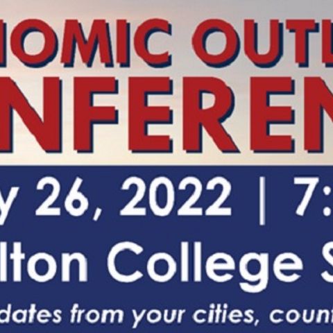 Texas A&M's first VP academic and strategic collaboration speaks at the Chamber economic outlook conference