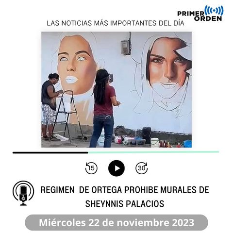 Régimen de Ortega prohíbe murales de Sheynnis Palacios