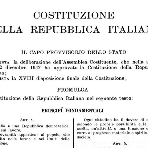 IL LAVORO NELLA COSTITUZIONE. Incontro radiofonico con il Massimo Villone, professore emerito di Diritto Costituzionale.