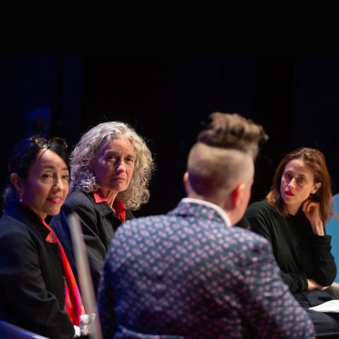 Martha Baillie, Anne Berest & Kyo Maclear in conversation with Pam Rocker, Imaginairium Festival, Oct. 2023, recorded at DJD Dance Centre