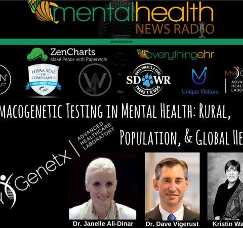 Pharmacogenetic Testing in Mental Health: Rural, Population, & Global Health