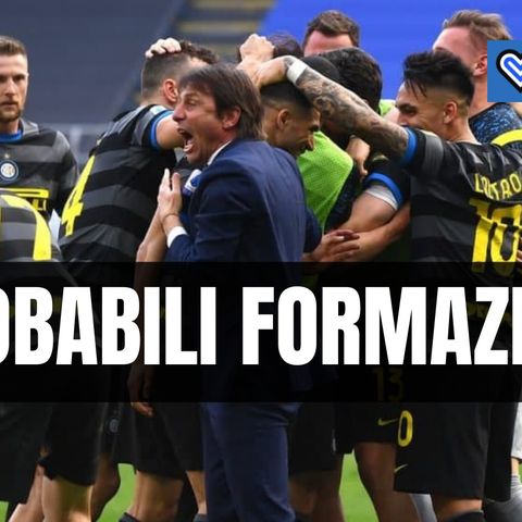 Le probabili formazioni di Inter-Sampdoria: tanti cambi per Conte