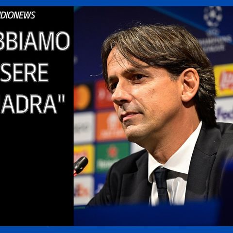 Inzaghi su Inter-Barcellona: "Dovremo essere squadra"
