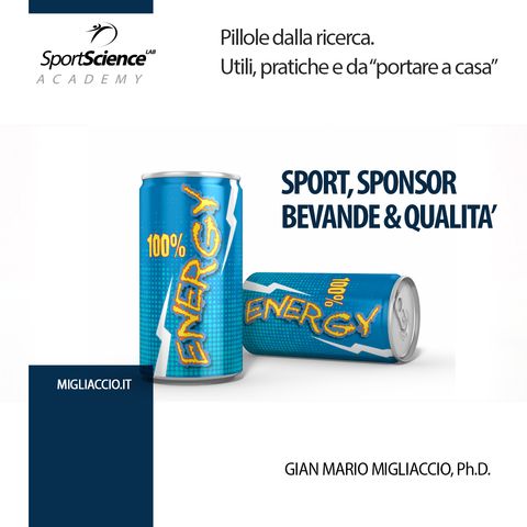Gli sponsor influiscono sulla qualità delle bevande nello sport?