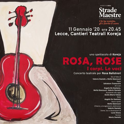 ROSA, ROSE. I corpi, le voci - live dai Cantieri Teatrali Koreja