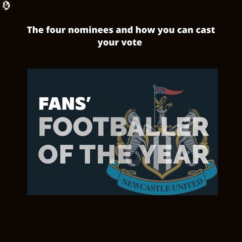 Revealed: The Four Newcastle United players nominated for Fans' Footballer of the Year