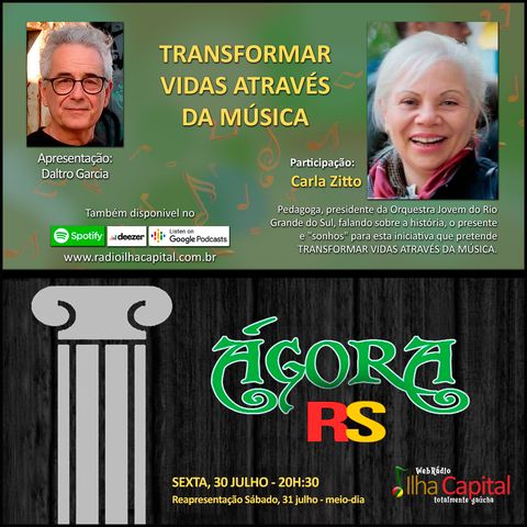 TRANSFORMAR VIDAS ATRAVÉS DA MÚSICA com Carla Zitto