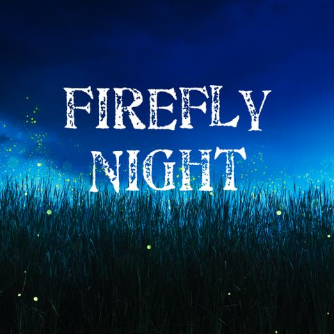 Firefly Night with rainfall sounds