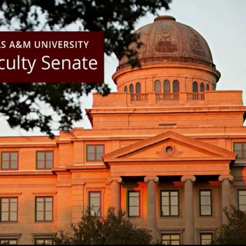 Comments from Texas A&M administrators to the faculty senate about reopening the campus