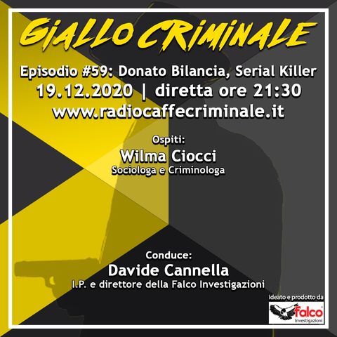 #59 Ep. | Donato Bilancia, Serial Killer