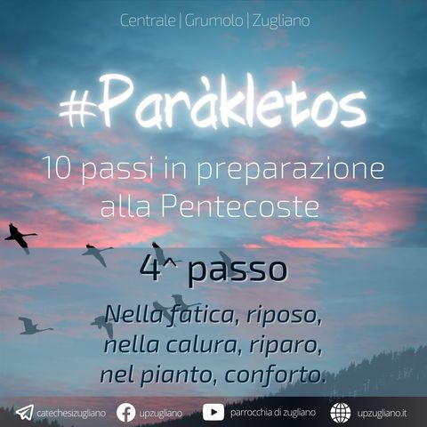 #Paràkletos | 4° passo