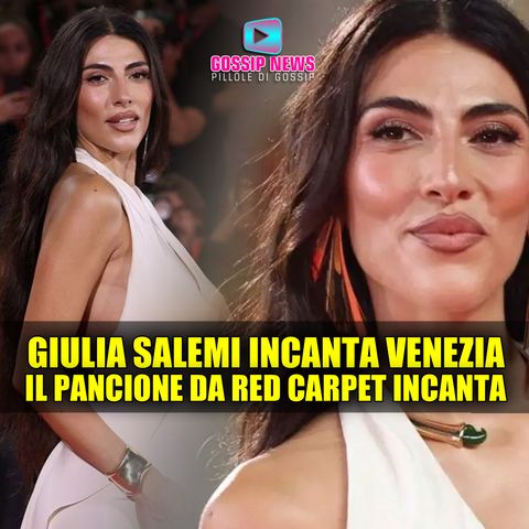 Giulia Salemi Incanta Venezia: Il Pancione da Red Carpet Conquista Tutti!