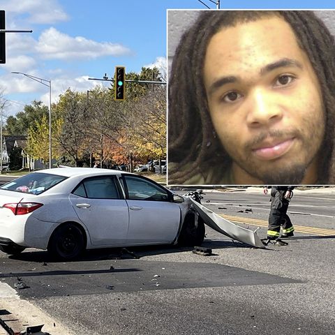 Joliet man accused in multi-vehicle crash had bags of cocaine, fentanyl ...