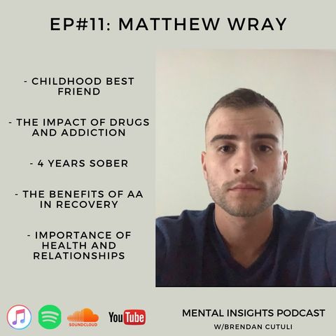 EP #11: Opioids, AA & Health | Matt Wray