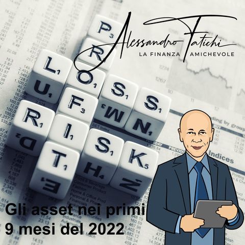 L’andamento dei vari asset nei primi nove mesi del 2022