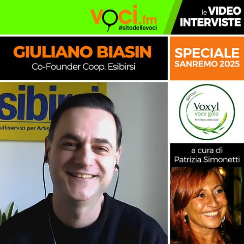 Intervista GIULIANO BIASIN - ESIBIRSI (Anteprima ESIBIRSI A SANREMO 2025) by Patrizia Simonetti 02-2025