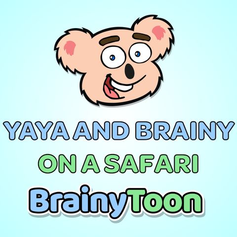 Yaya and Brainy on a Safari