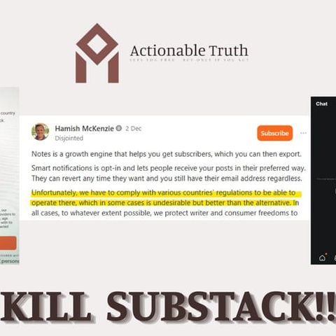 The case for KILLING Substack