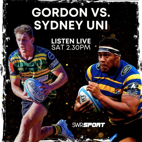 Shute Shield Round 11 - Gordon vs Sydney University