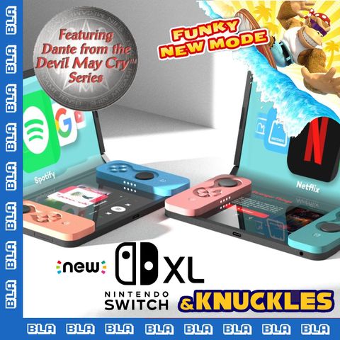 New Nintendo Switch XL & Knuckles (Fatti Della Settimana Ep.11)