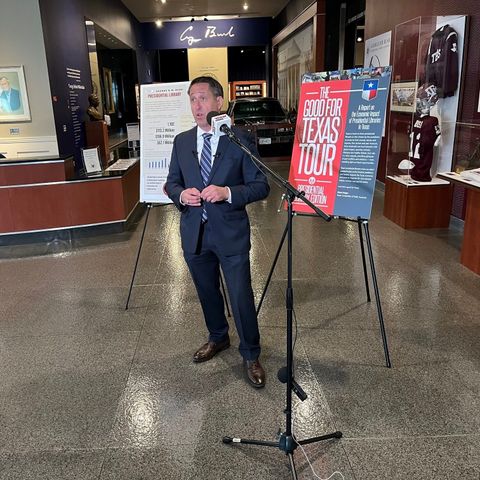 Texas state comptroller launches a series of videos on presidential libraries at the George H.W. Bush complex