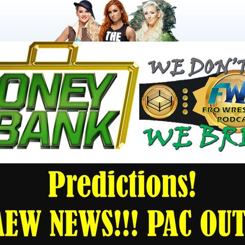 Money in the Bank Predictions - AEW News