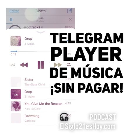 Telegram y su Player de Música
