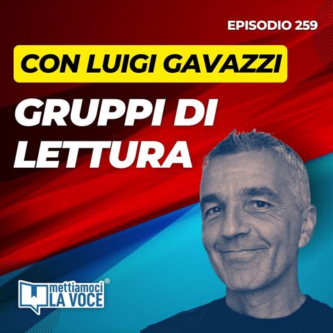 Gruppi di lettura - con Luigi Gavazzi