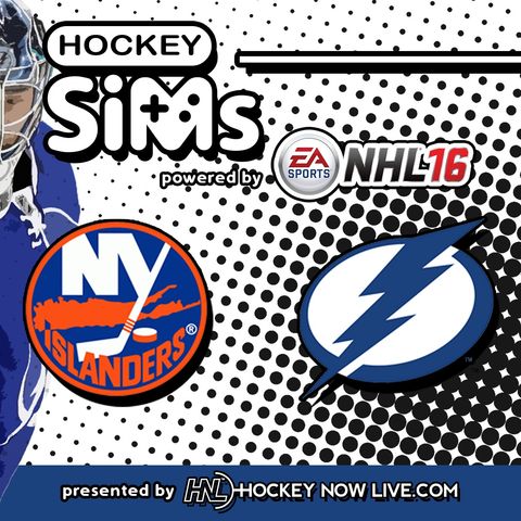 Islanders vs Lightning: Game 5 (NHL 16 Hockey Sims)