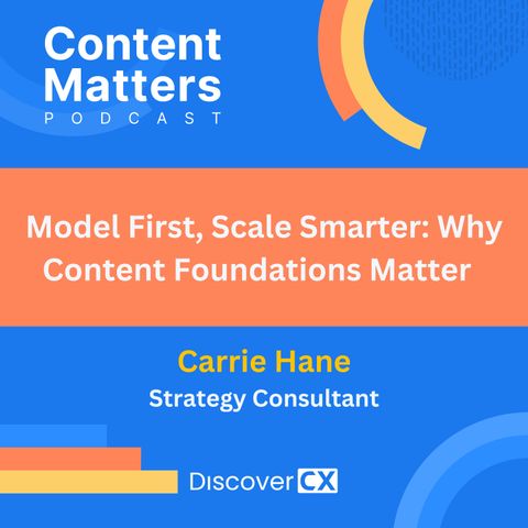 Model First, Scale Smarter: Why Content Foundations Matter
