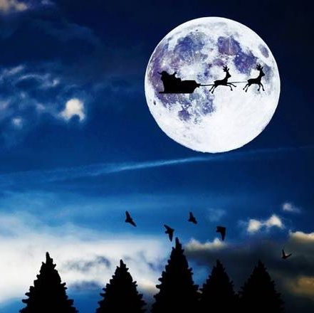 #sca Natale a luna piena