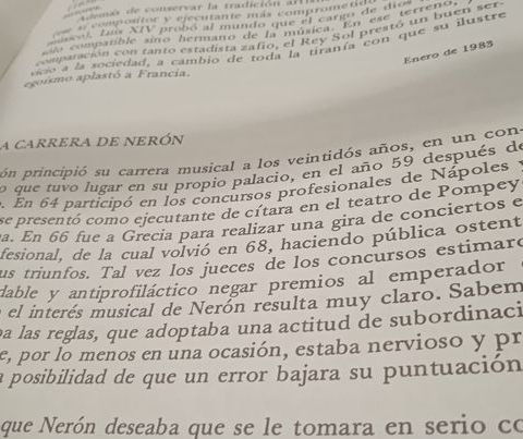 15 minutos leyendo juntos: La música en Nerón y Bonaparte - episodio 7 - La música por dentro